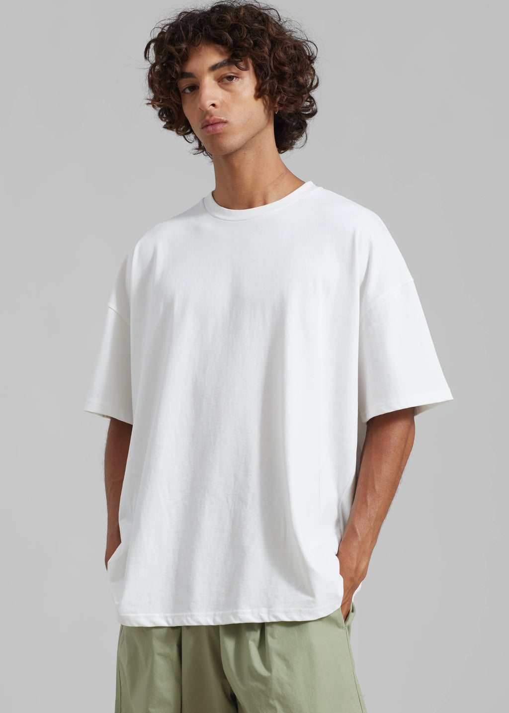 BASIC BOX COTTON TSHIRT